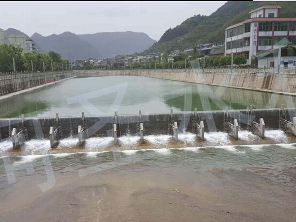筠連縣定水河城區(qū)第四、第五級(jí)翻板攔水閘